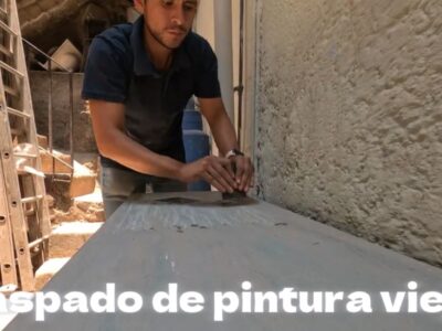 raspado pintura